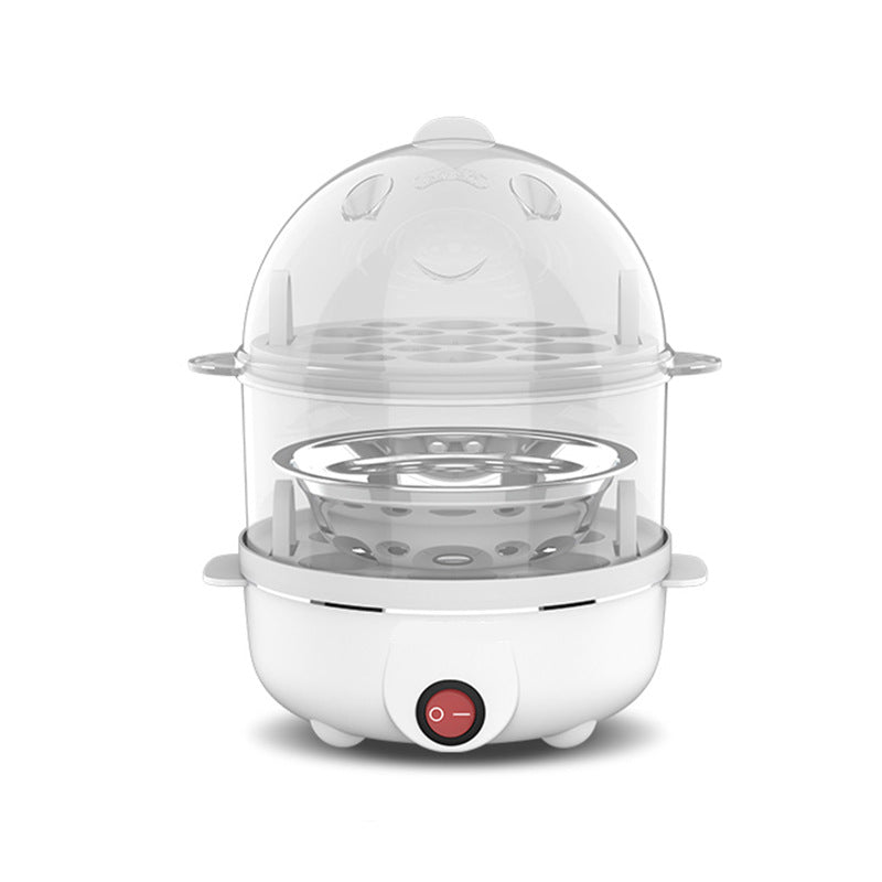 Double Layer Egg Poacher Household Multifunctional Stainless Steel Mini