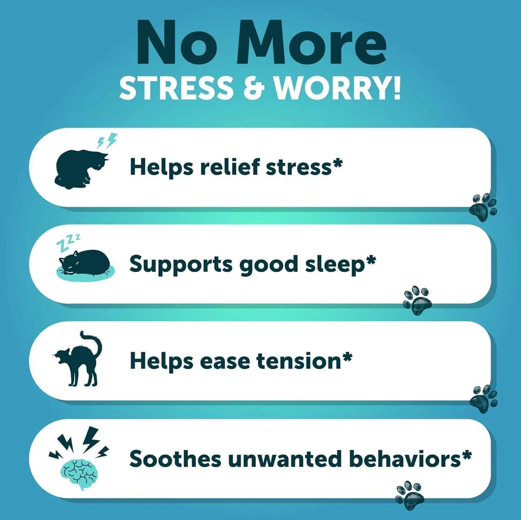 Do Not Sell On Amazon Hemp Cat Calming Treats For Stress & Anxiety Relief Cat Kittens Melatonin