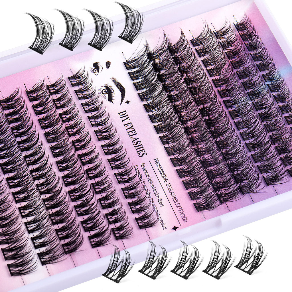 Lashes In Clusters - 12 Rows Of 150 Segmented