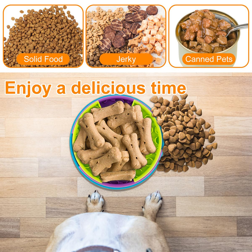 Puzzle Pet food bowl,3in1