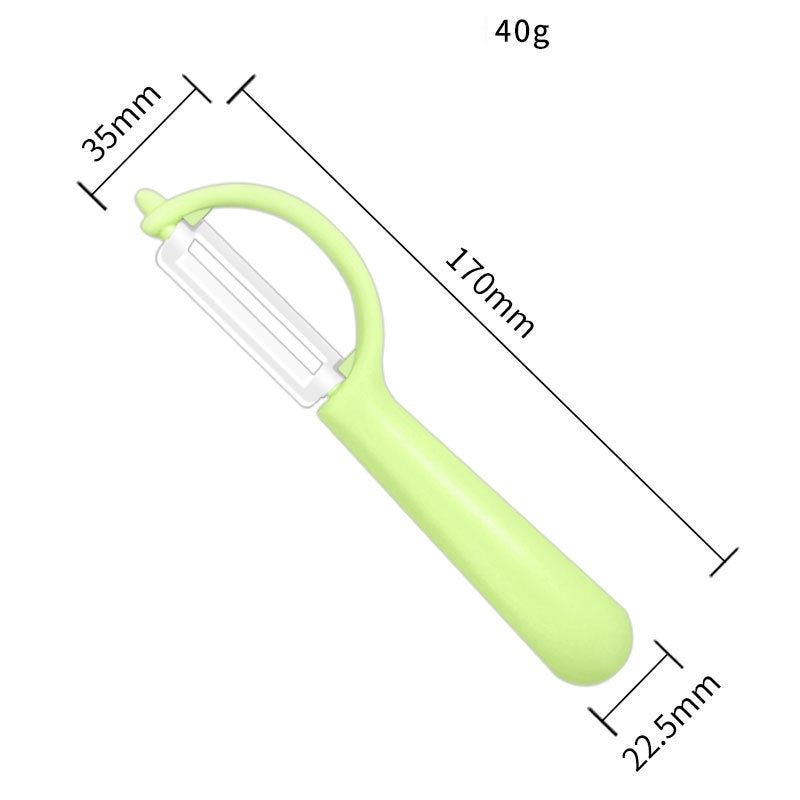 Ceramic Household Vegetable Potato Peeler Kitchen Multi-functional Melon And Fruit Peeling Plane