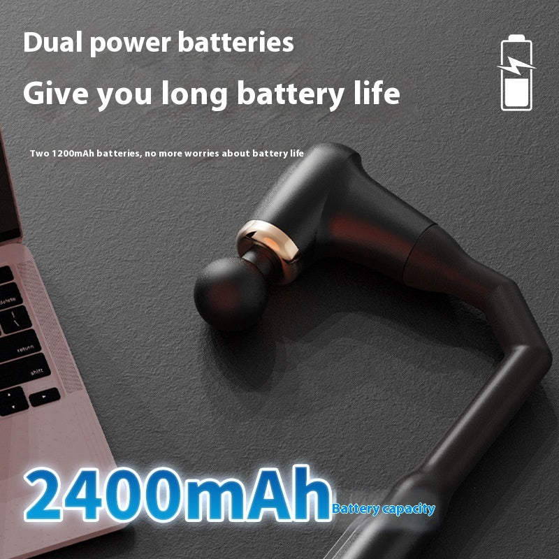 Electric Massage Gun Elbow Long Handle Multifunctional Massager