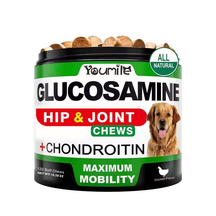 Youmile Probiotics For Dogs Soft Chews For Seasonal Allergies, Gut, And Digestive Health. Vet-Reviewed, Premium-Quality Ingredients - Supplements Dog  Vitamin Hip  And  Joint  Supplement