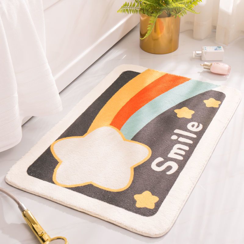 Foot mat household floor mat bathroom water absorption anti slip mat bedroom entrance mat toilet mat