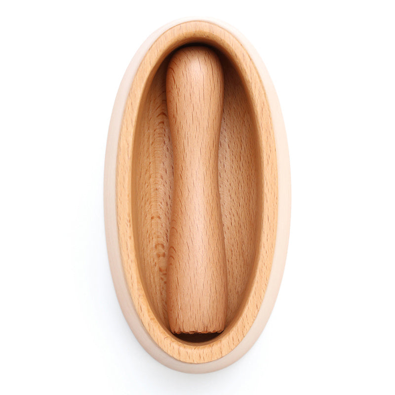 Wooden Manual Garlic Masher Garlic Household Garlic Masher