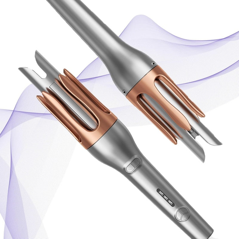 Hair Curler, Portable Automatic Curling Iron With Anti-Scald Design