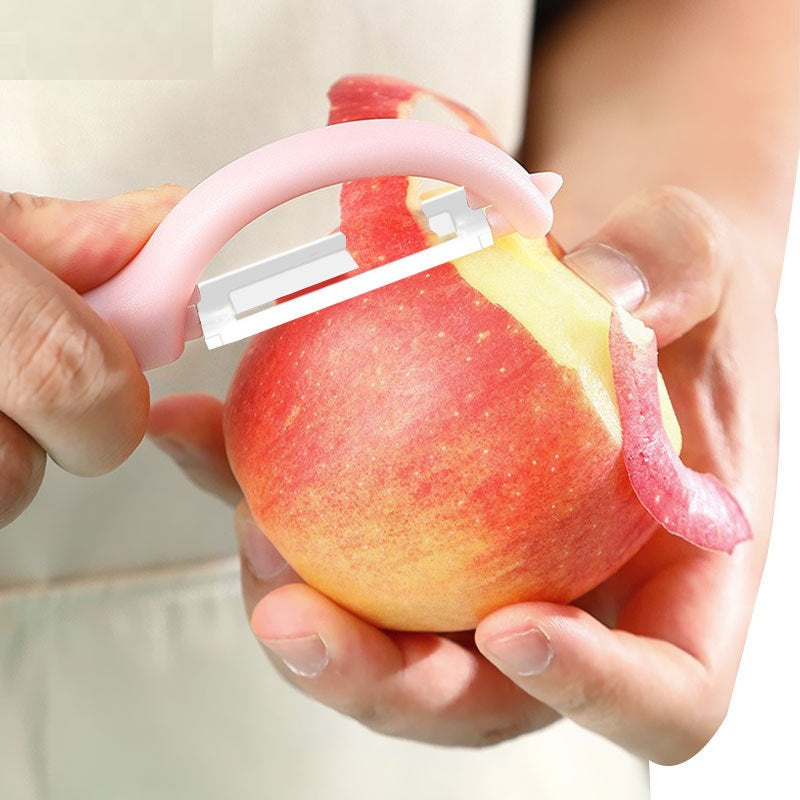 Ceramic Household Vegetable Potato Peeler Kitchen Multi-functional Melon And Fruit Peeling Plane