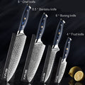 Damascus Kitchen Knife Set - Meat Slicing Knife