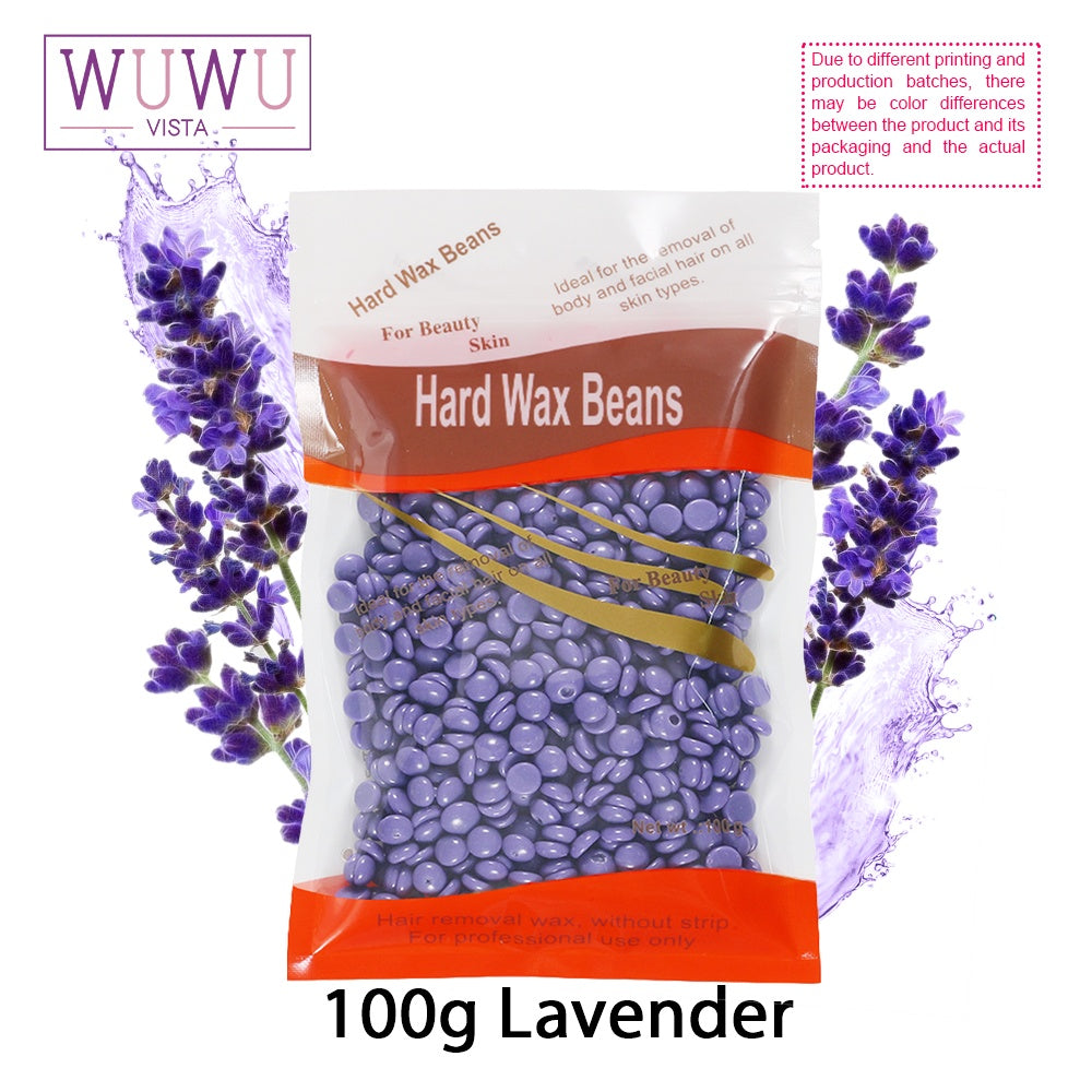 Wax Beans 3.52oz For Hair Removal, Brazilian Coarse Waxing For Bikini, Face, Eyebrow, Back, Chest, Legs, Armpit, At Home Waxing Beads For Women Men
