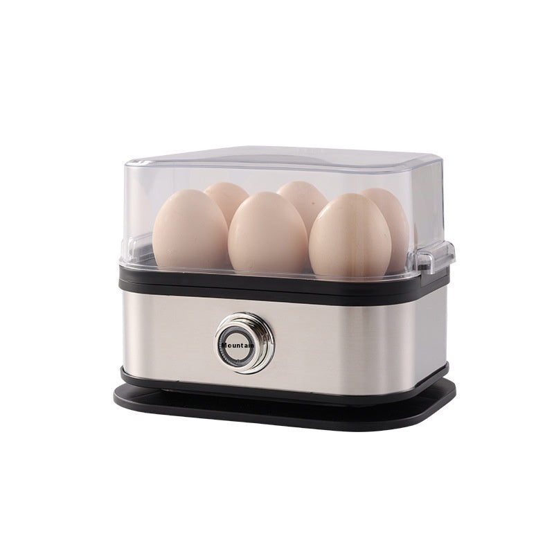 Stainless Steel Egg Boiler Small Mini-portable Belt