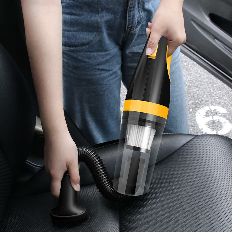 Vacuum Cleaner Wireless Charging Car Dedicated Household Dual-use High-power Powerful Car Small Handheld