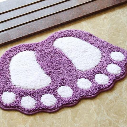 Bathroom Non-slip Mat, Toilet Shower Room Foot Mat