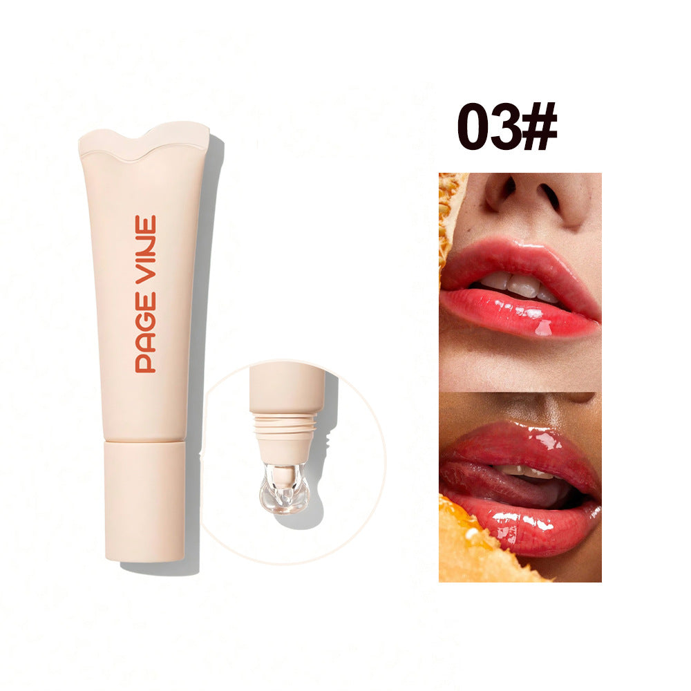 4-color Brightening Lip Balm Moisturizing Exfoliating Skin Long-Lasting Moisturizing Lip Gloss