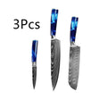 Kitchen Multi-purpose Resin Handle Knife Set