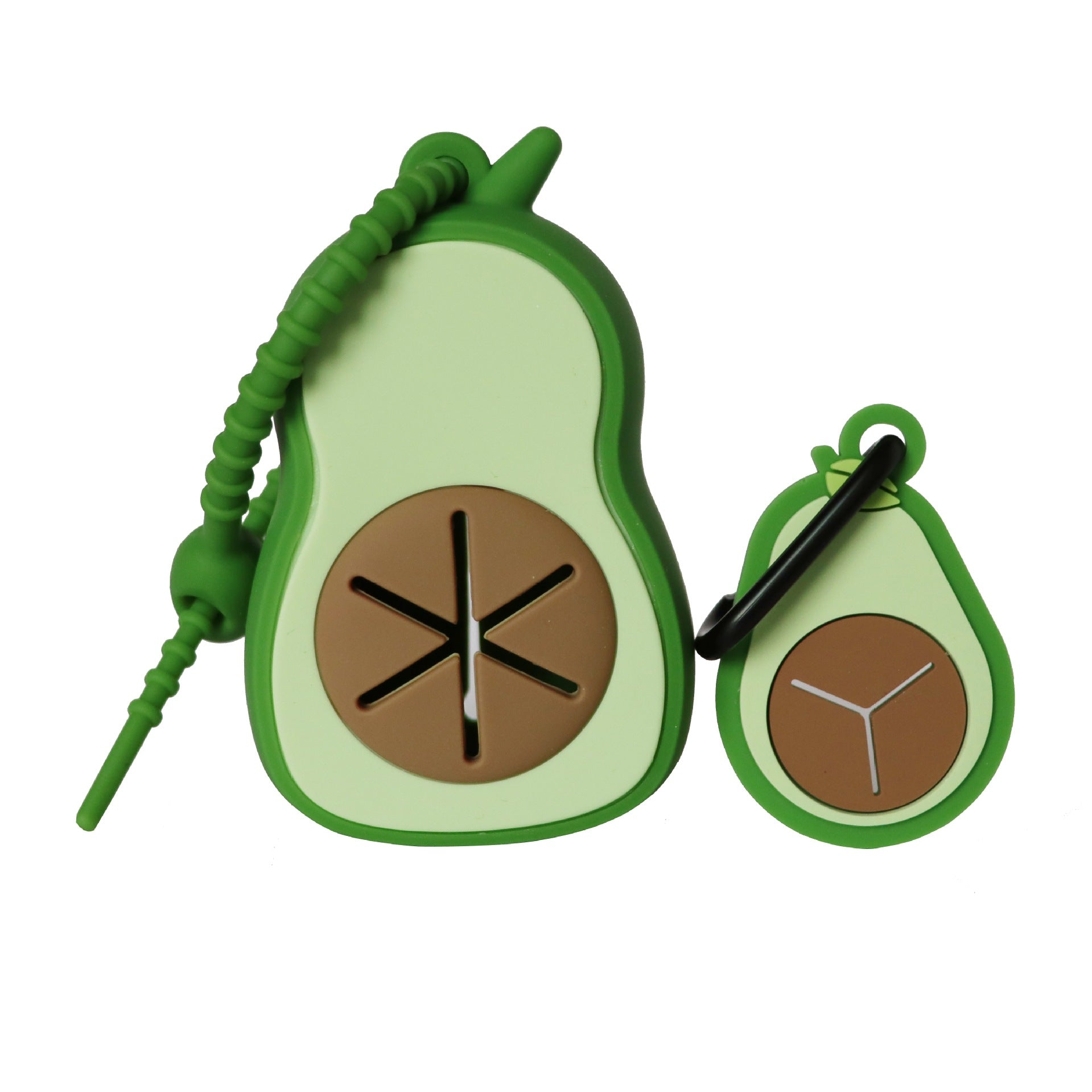 Silicone Pooper Scooper Dog Waste Bag Feces Avocado Clip