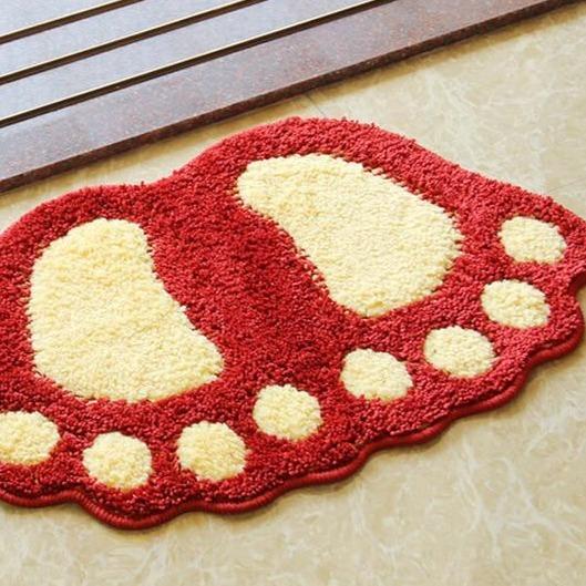 Bathroom Non-slip Mat, Toilet Shower Room Foot Mat