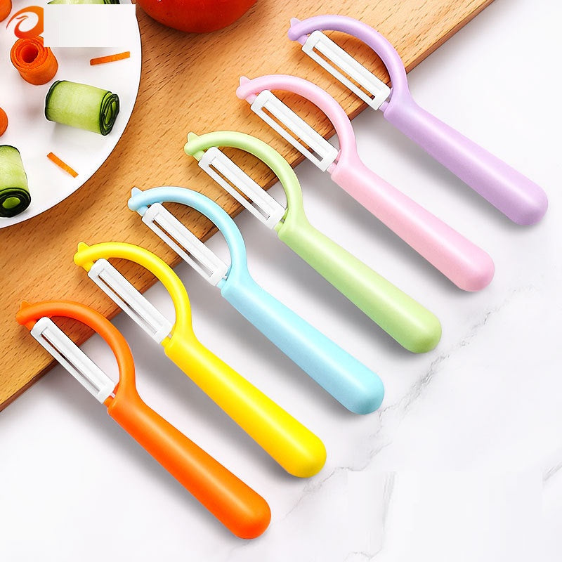 Ceramic Household Vegetable Potato Peeler Kitchen Multi-functional Melon And Fruit Peeling Plane