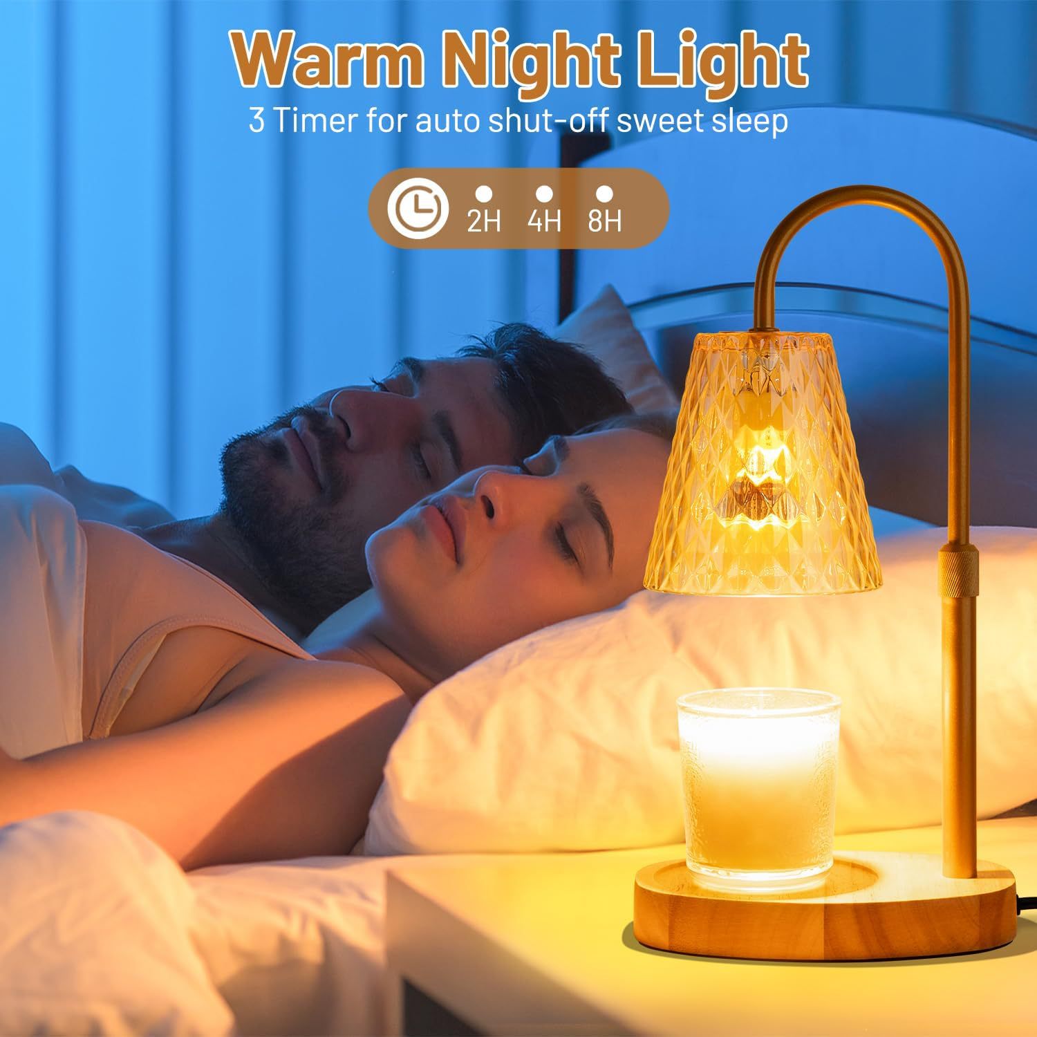 A Dimmable Height Adjustable Night Light With A Timer