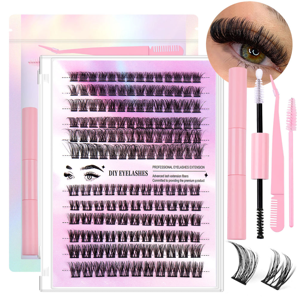 Lashes In Clusters - 12 Rows Of 150 Segmented
