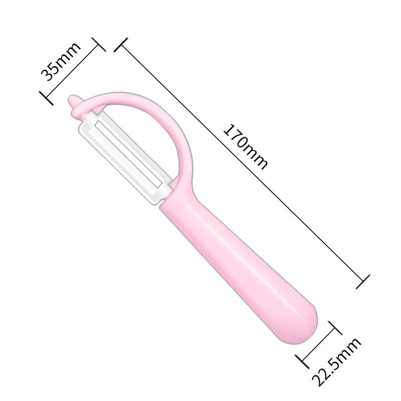 Ceramic Household Vegetable Potato Peeler Kitchen Multi-functional Melon And Fruit Peeling Plane