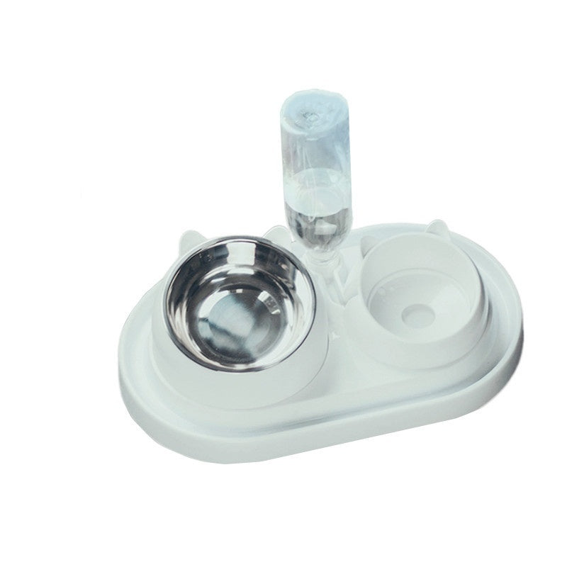 Stainless Steel Double Pet Bowl