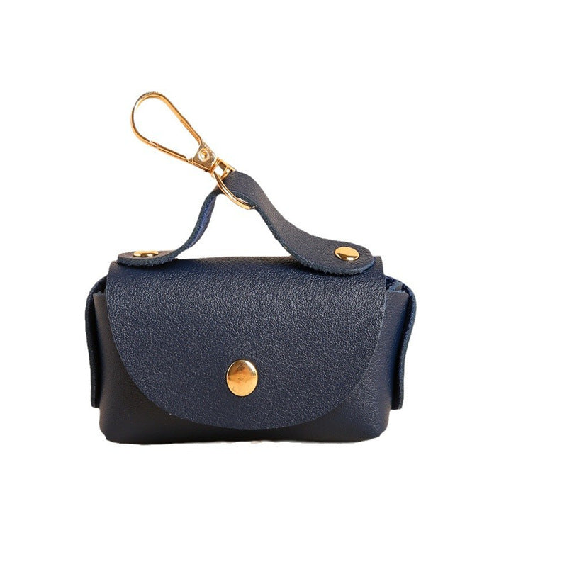 Portable PET Outing Leather Pooper Scooper Leather Case