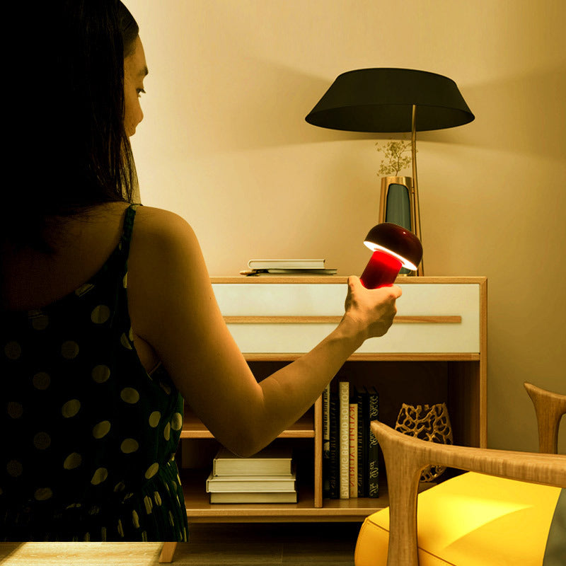 Stepless Dimmable Magnetic Night Light Mushroom