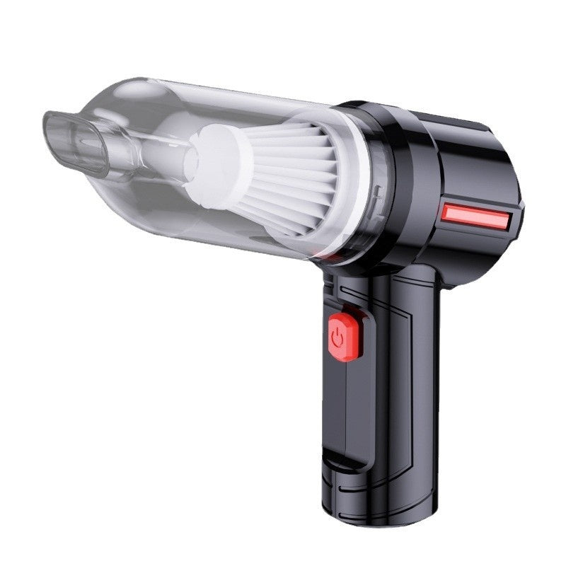 Car Wireless Charging Dual Use In Car And Home Handheld Vacuum Cleaner