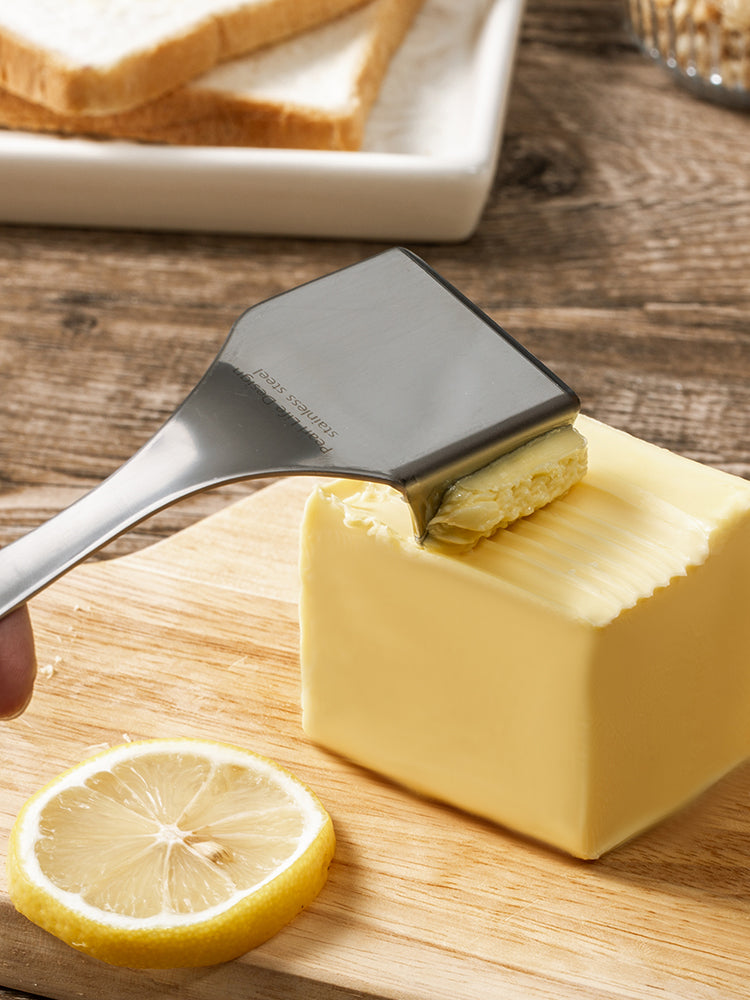 Pearl Life Cut Yellow Stainless Steel Cheese Spread Butter Knife