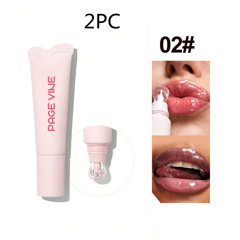 4-color Brightening Lip Balm Moisturizing Exfoliating Skin Long-Lasting Moisturizing Lip Gloss
