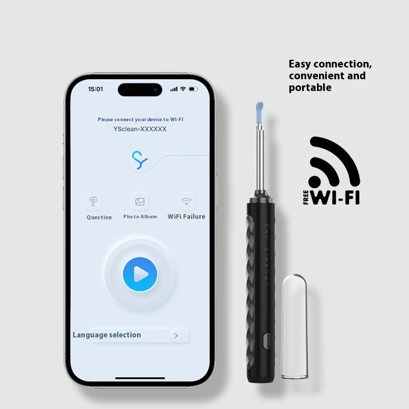 Visual Earpick Smart Wireless Waterproof Ear Pick Artifact Earwax Cleaner