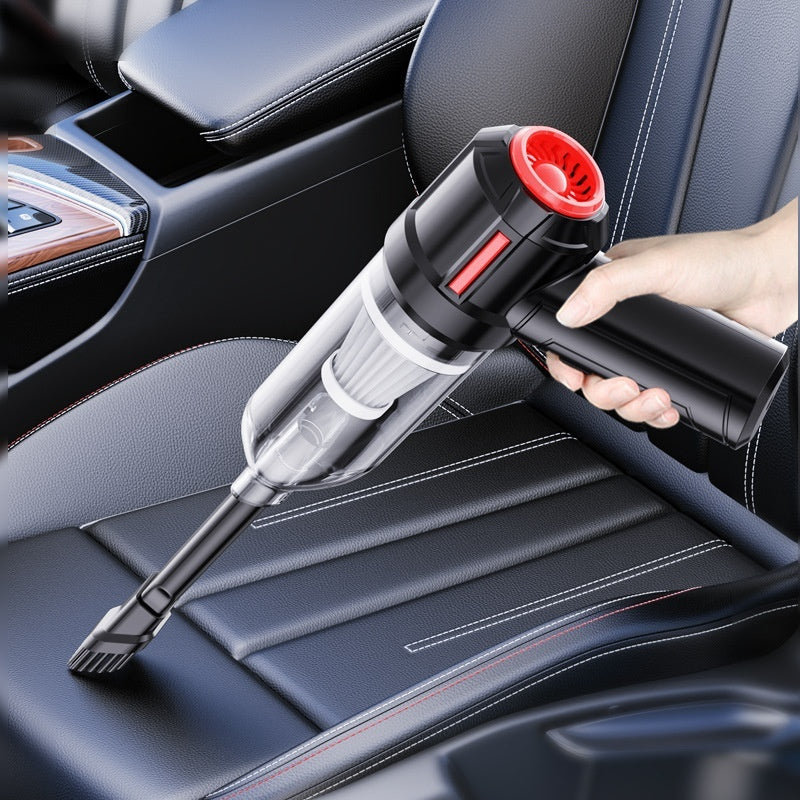Car Wireless Charging Dual Use In Car And Home Handheld Vacuum Cleaner