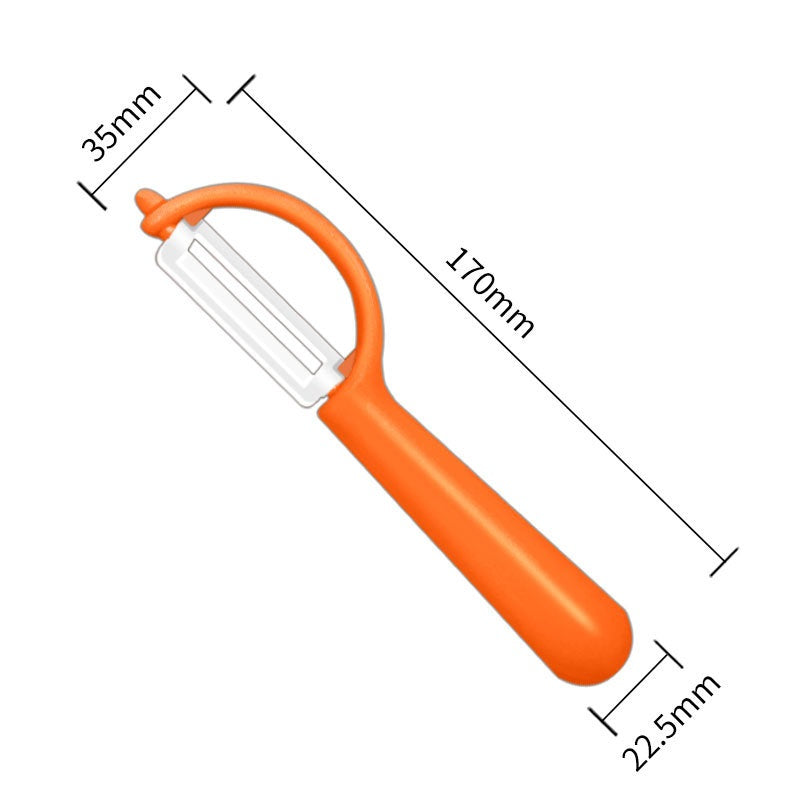 Ceramic Household Vegetable Potato Peeler Kitchen Multi-functional Melon And Fruit Peeling Plane