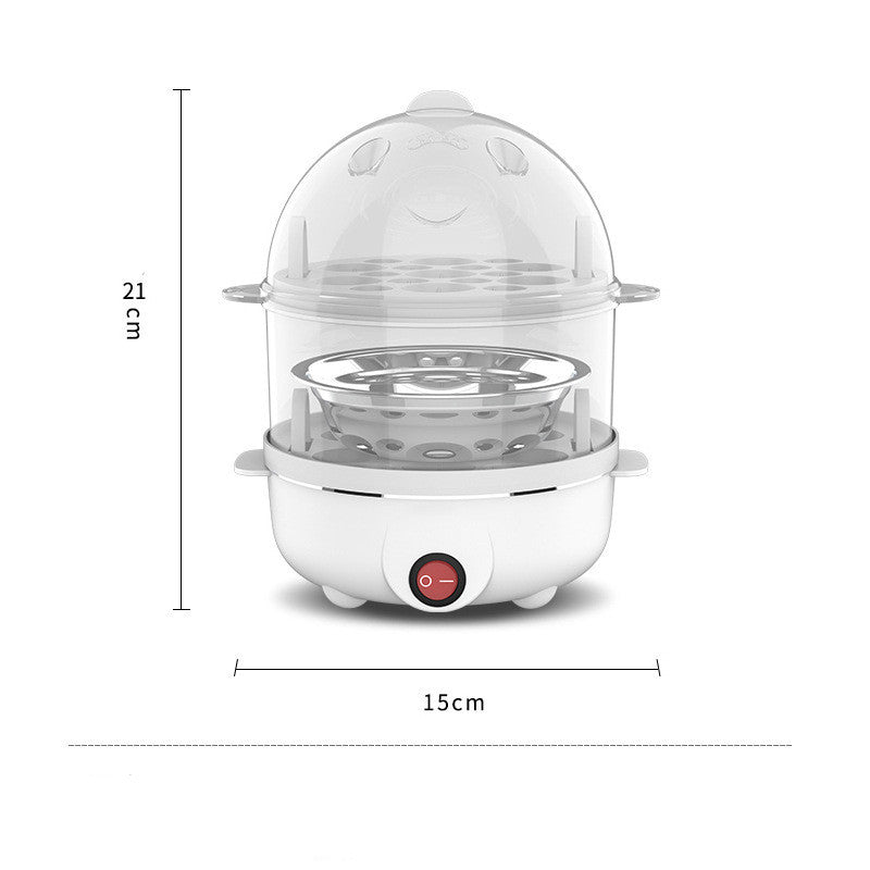 Double Layer Egg Poacher Household Multifunctional Stainless Steel Mini