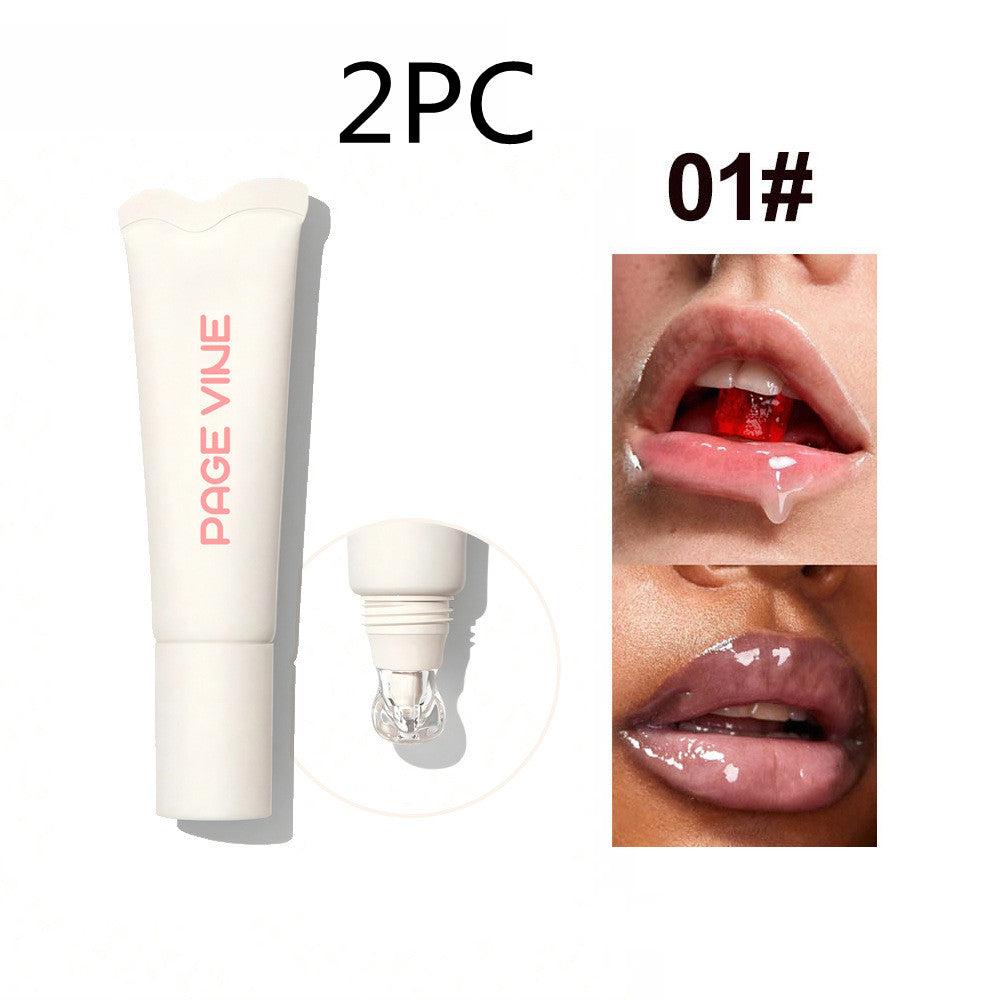 4-color Brightening Lip Balm Moisturizing Exfoliating Skin Long-Lasting Moisturizing Lip Gloss