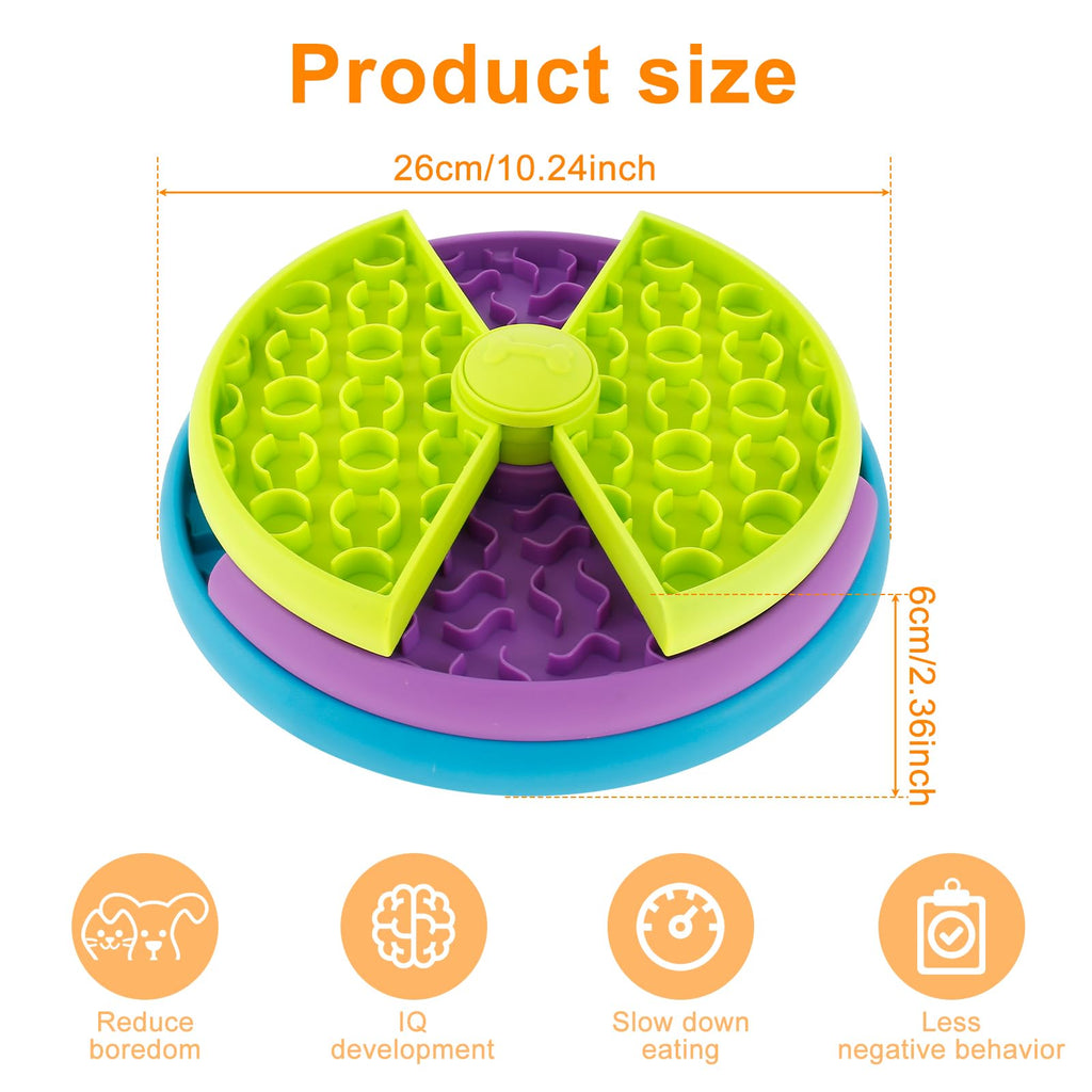 Puzzle Pet food bowl,3in1