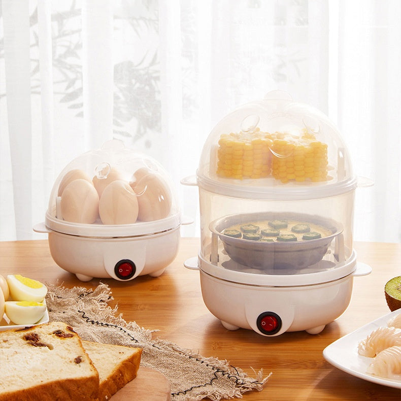 Double Layer Egg Poacher Household Multifunctional Stainless Steel Mini