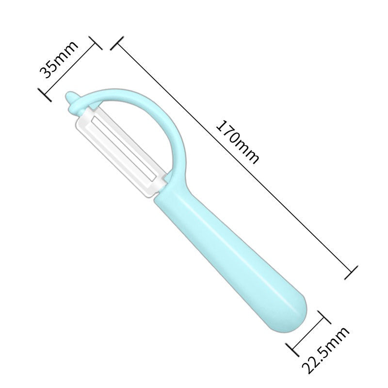Ceramic Household Vegetable Potato Peeler Kitchen Multi-functional Melon And Fruit Peeling Plane