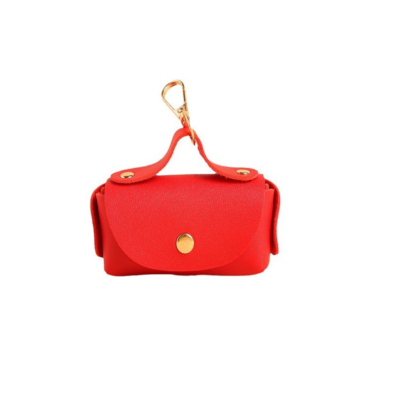 Portable PET Outing Leather Pooper Scooper Leather Case
