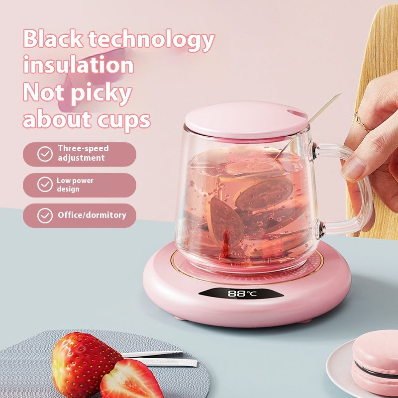 Constant Temperature Heating Coaster Three-gear Adjustable Heating 55 Degrees Constant Temperature