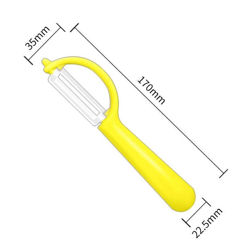 Ceramic Household Vegetable Potato Peeler Kitchen Multi-functional Melon And Fruit Peeling Plane