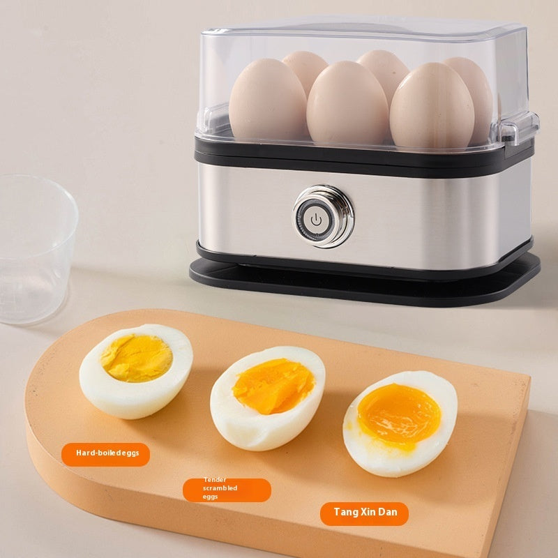 Stainless Steel Egg Boiler Small Mini-portable Belt